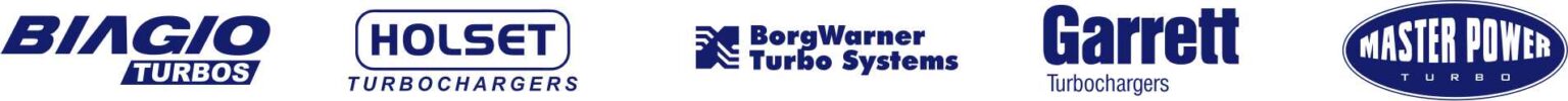 Marcas de turbos e conjuntos centrais